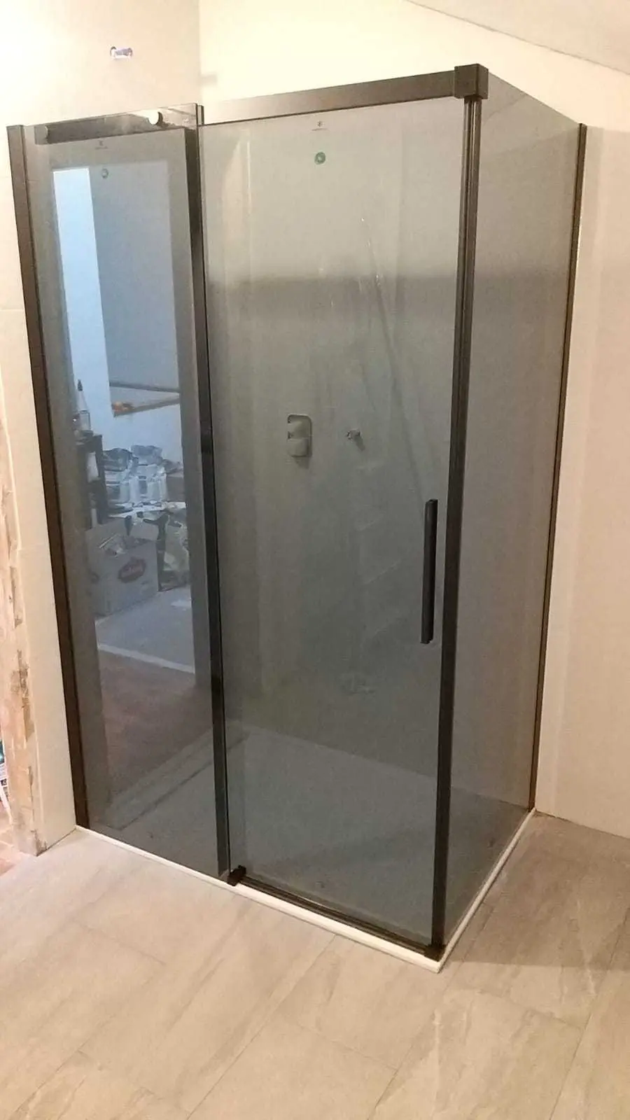 Vierteaguas inferior para puerta de mampara y baño con vidrio de 5, 6 y 8 mm