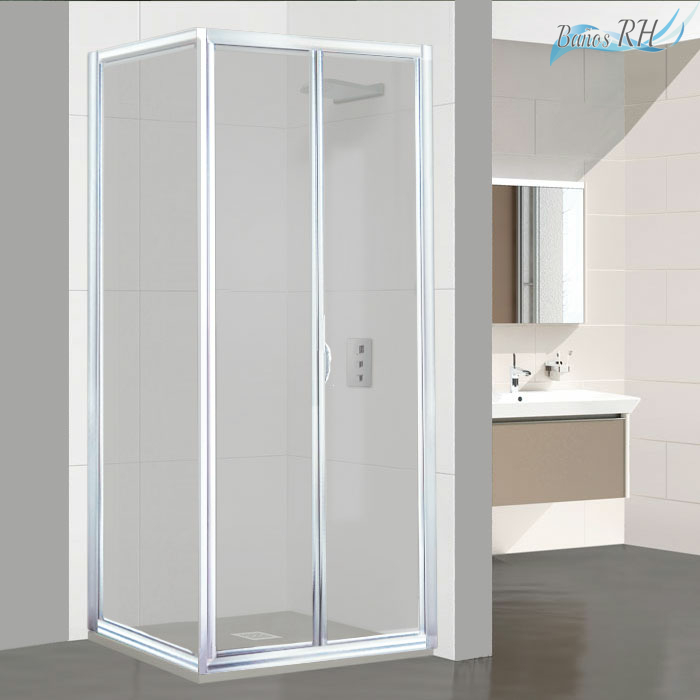 mampara-de-ducha-dos-puertas-plegables-con-lateral-perfil-blanco-rh1306